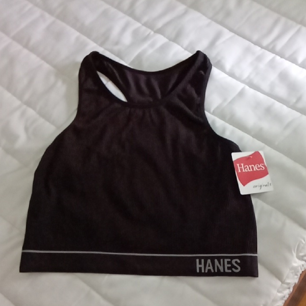 Hanes Ribbed Racerback Top - Picture 3 of 5
